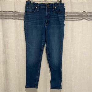 Madewell curvy high rise skinny jeans size 31
